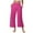 Hot Pink #723, variant on Bovemsi Lounge Pants Women Solid Color Casual Loose Pocket Sports Pants Wide Leg High Waist Palazzo Pants