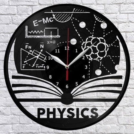 YanGxx Physics Vinyl Record Wall Clock Fan Art Home Decor Vintage Wall Art The Best Handmade Gifts