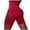 Yoga short31-Red, variant on UAYOTSE Women's Yoga Shorts High Waist Seamless Biker Shorts for Gym Sports Running Daily Casual Active Wear,Sizes L