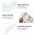 thumbnail image 4 of MasteelfCA 2Pcs Optical Glass Lens Trapezoidal Glass Brick Physical Experiment Equipment, 4 of 7