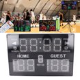 thumbnail image 1 of Marcador Digital Con Control remoto, Marcador Electrónico de Mesa Portátil, Marcador de Baloncesto Pantalla LED DE 11 Dígitos Marcador Electo, Marcador de Mesa, 1 of 7