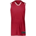 thumbnail image 4 of Holloway Sportswear M Retro Basketball Jersey Scarlet/White 224076, 4 of 5