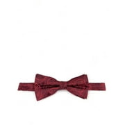 Red Fashionable Paisley Bow Tie