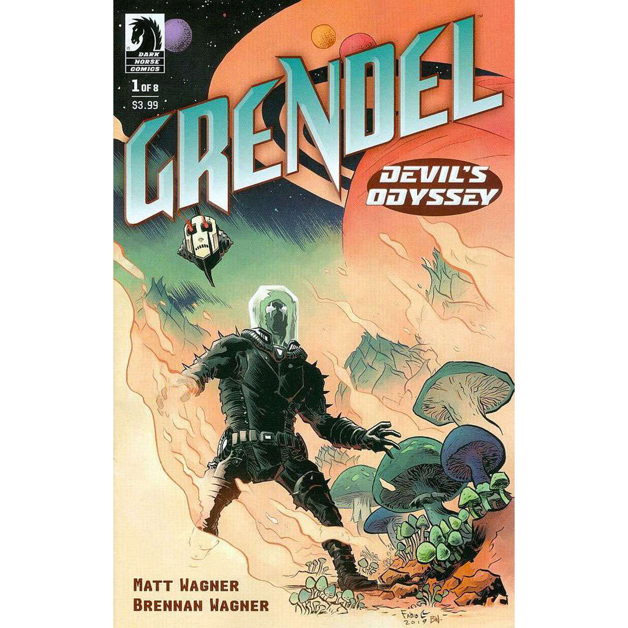 Grendel: Devil s Odyssey #1B VF ; Dark Horse Comic Book