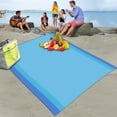 thumbnail image 2 of Zmeidao Beach Blanket, Outdoor Picnic Blanket Large Sand Free Water Proof Beach Mat, 2 of 2
