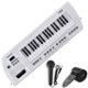 thumbnail image 1 of Piano eléctrico Pyle PKBRD37WT de 37 teclas con altavoces y micrófono, color blanco, 1 of 8