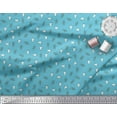 thumbnail image 3 of Soimoi Japan Crepe Satin Fabric Brush Stroke & Salt Bottle Cartoon Print Fabric by Yard 42 Inch Wide, 3 of 3