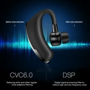 Bluetooth Headset, V4.1 Ultralight Wireless Headphone Cell Phone Earpiece with Mic Headsetcase, Volume Control, Earbud for iPhone, Android,Samsung Smartphone