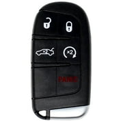 Car Keys Express Chrysler & Dodge Simple Remote - 5 Button Smart Fob with Remote Start & Emergency Insert