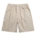 thumbnail image 6 of yillto Men's Casual 5 Inch Shorts Drawstring Summer Beach Stretch Lightweight Golf Shorts with Pockets, 6 of 7