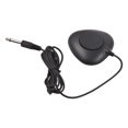 thumbnail image 2 of 6.35mm Interface Compact Sustain Pedal Universal Pedal Bottom Anti-slip Silent for Musical Instruments Portable Folding Piano Electronic Keyboard Electronic Foldable Drum, 2 of 6
