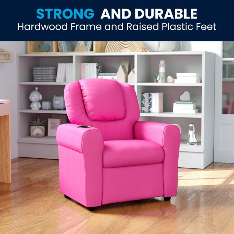 Hot pink recliner chair discount