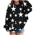 thumbnail image 1 of Cowsor Kids' Printed Hooded Sweatshirt – Long Sleeve, Unisex (4-14Y), 1 of 3