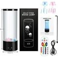 thumbnail image 4 of Jellyfish Lava Night Light, Cute Desk Color Changing Lamp For Kids, Led Mood Lamp For Bedroom Decor, 4 of 5
