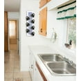 thumbnail image 3 of TrendyDecor4U 7-Peg Mug Rack By Millwork With White Frame Wall Art MUG7V-712W, 3 of 3