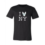 Hal's New York Unisex Short-Sleeve T-Shirt (I Heart NY, Large)