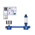 thumbnail image 3 of Aquarium DIY Keg CO2 Regulator Bubble Counter Solenoid Valve Diffuser Aluminum Alloy CO2 Generator Kit Hydroponics CO2 Regulator Emitter System ,Easy Installation, 3 of 7