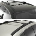 thumbnail image 6 of Ikon Motorsports Compatible with 09-17 Chevy Traverse OE Style Roof Rack Rail Cross Bar Carrier Black, 6 of 8