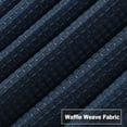 thumbnail image 4 of Tier Curtains, Rod Pocket Waterproof Waffle Weave Textured Short Curtain Valance, 4 of 6