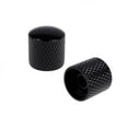 thumbnail image 3 of 4Pcs Electric Guitar Bass Volume Tone Speed Control Knobs Brass Control Knobs Buttons Black, 3 of 9