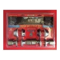 Mobile Home Entry Lockset. Door Lock & Deadbolt. Stainless Steel Keyed Alike 2 Pack