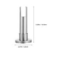 thumbnail image 3 of MOVTOTOP Stable Partition Feet for Home Use Durable Stainless Steel Bracket Ensures Long-Lasting Reliability, 3 of 8