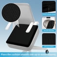 thumbnail image 4 of Gel Seat Cushion for Long Sitting - Extra Thick Soft Large Gel Cushion, Pressure Relief Cushion for Office Chair Gel Pad for Car, 4 of 7