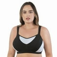 thumbnail image 2 of PARFAIT Women's Dynamic Mid-High Impact Sports Bra - Black - 32DDD, 2 of 4
