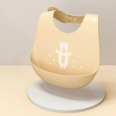 Silicone Baby Bib Waterproof Cute Saliva Dripping Owl Bibs Cartoon Newborn Feeding Soft Aprons Baby Adjustable Burp Scarf 04