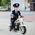 thumbnail image 3 of Costway 3 Wheel Kids Ride On Motorcycle 6V Battery Powered Electric Toy Police, 3 of 11