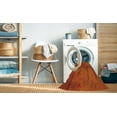 thumbnail image 2 of Ahgly Company Machine Washable Indoor Rectangle Transitional Neon Orange Area Rugs, 2' x 5', 2 of 7