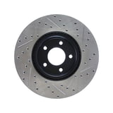Hawk Talon 2007 Mazda 3 Mazdaspeed Drilled and Slotted Front Brake Rotor Set