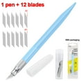 thumbnail image 2 of HCTSHG Art Carbon Steel Craft Knife,Stainless Steel Precision Carving Cutter Craft Knife Solid Pen Knife Razor Tool for Pumpkin Carving,Art,Cutting,Stencil,Scrapbooking Stencil DIY Crafting, 2 of 3