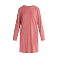 thumbnail image 6 of Joyspun Women’s Cotton-Blend Jersey Sleepshirt with Long Sleeves, Sizes XS-3X, 6 of 6