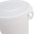 thumbnail image 5 of Carlisle 34101002 Bronco Round Waste Container Only, 10 Gallon, White Pack of 6, 5 of 10