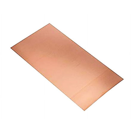 K&S 0.016 in. X 6 in. W X 12 in. L Copper Plain Sheet Metal