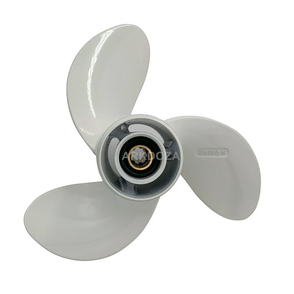Propeller 8 1/2x8 1/2 for Yamaha Outboard 6-8HP Aluminum 7 Tooth OEM NO:6G1-45941-00-EL 8.5x8.5