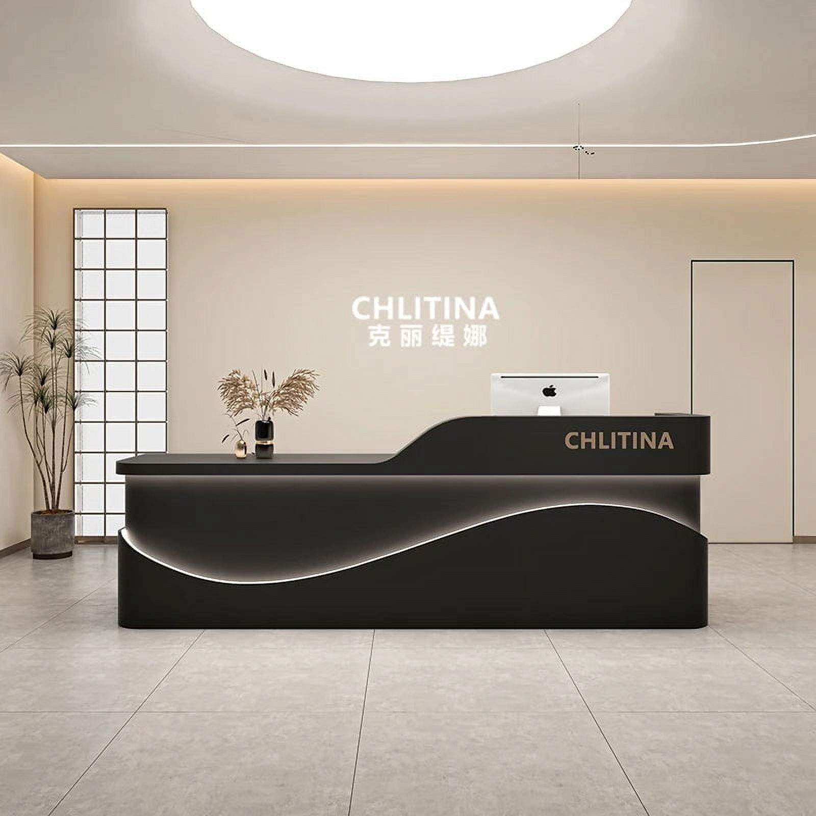 Lectern Office Reception Desk Beauty Counter Restaurant Check Reception ...