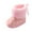 Pink, variant on New Fashion Kids Baby Shoes Baby Girls Boys Soft Booties Snow Boots Toddler Warming Shoes
