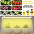 thumbnail image 4 of Lámpara LED de cultivo con temporizador USB, lámpara Phyto para plantas, lámpara LED regulable, Phytolamps, lámparas de cultivo hidropónico de espectro completo, luz LED para plantas, 4 of 5