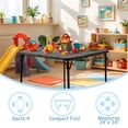 thumbnail image 5 of Homy Casa Makerspace & Workshop Chair, Durable, Beige Fabric, Rolling, Ergonomic, 5 of 6