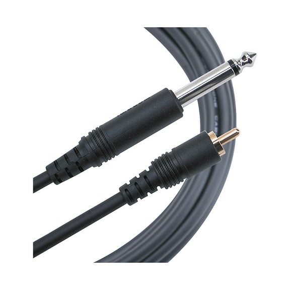 Mogami Pure Patch RCA to 1/4" Mono Hi-Definition Patch Cable 10 ft.