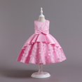 thumbnail image 2 of XQYLOS Sequin Party Dress Layered Tulle Tutu Skirt Stage Performance Outfit for Girls 4-10Y Birthday Photoshoot Dress Recital Dress Spring Summer Formal, 2 of 9
