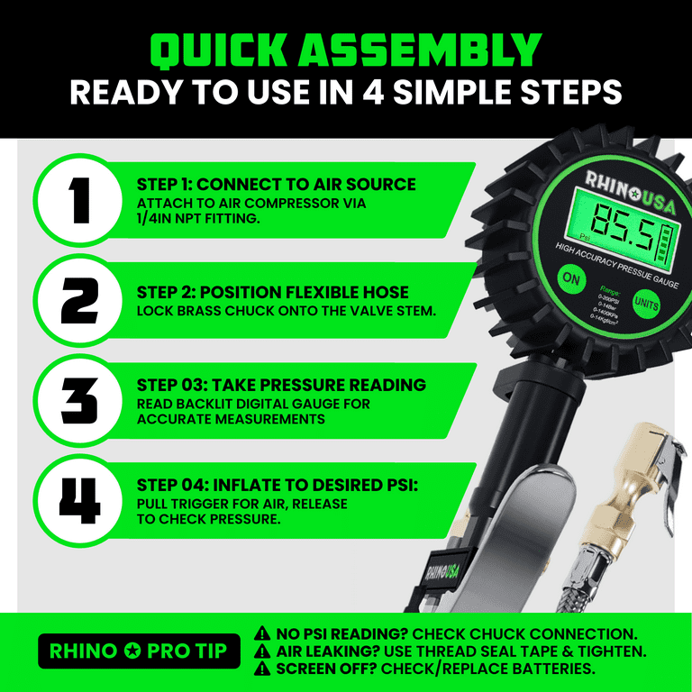 How to Use Digital Tire Inflator: Easy Steps for Perfect Pressure