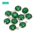 thumbnail image 3 of Crystal Birthstone Charm May Pendant Drop Beads Green for Jewelry Making, Bracelets, Pack of 10, 3 of 6