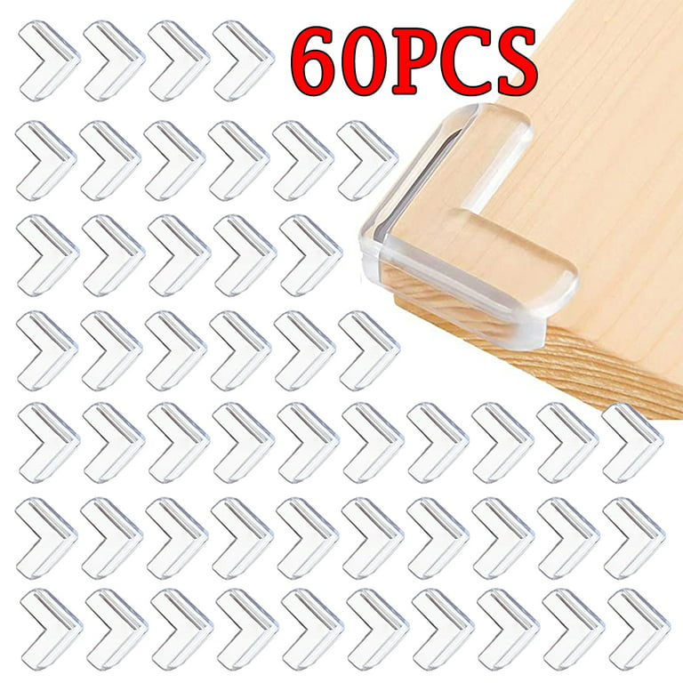 Tomorotec Edge Corner Protector Baby Proofing Table Plastic Corner Guards  Clear Edge Guards Corner Cushion for Baby Safety for Furniture, Slim Table