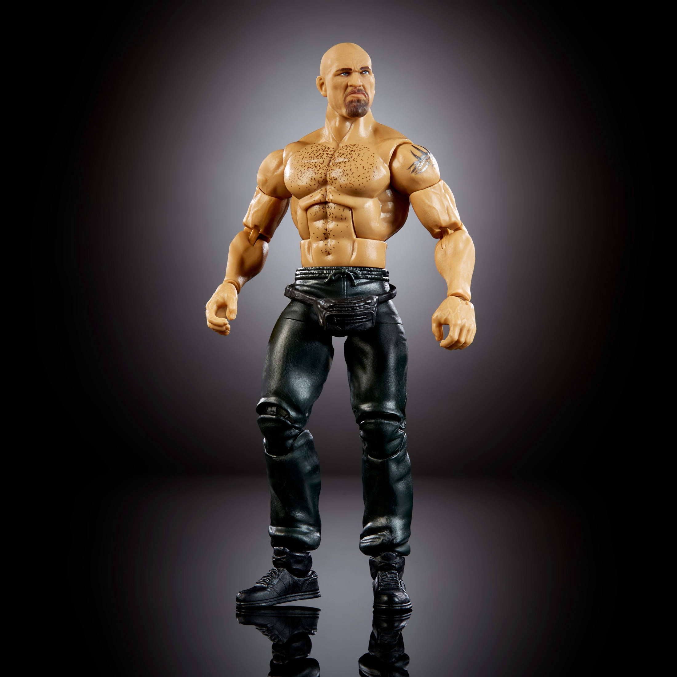 WWE Monday Night War Elite Collection Goldberg Action Figure & Accessories 6-inch Collectible Set