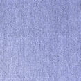 thumbnail image 1 of Ahgly Company Indoor Square Solid Blue Modern Area Rugs, 3' Square, 1 of 4