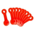thumbnail image 2 of GARENDE 6x10x BIKE RUBBER BRAKE BLEED NIPPLE CAPS DUST COVER Red, 2 of 9