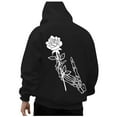 thumbnail image 5 of WILLBEST et True Sweatshirts Coupe Décontractée Mode Homme Pull Imprimé Rose Manches Longues Hoodie, 5 of 5